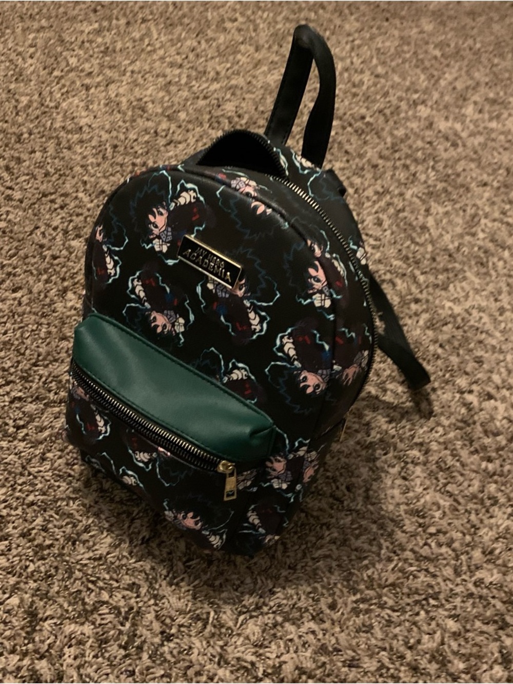 Black Character Mini Backpack - Picture 4 of 4